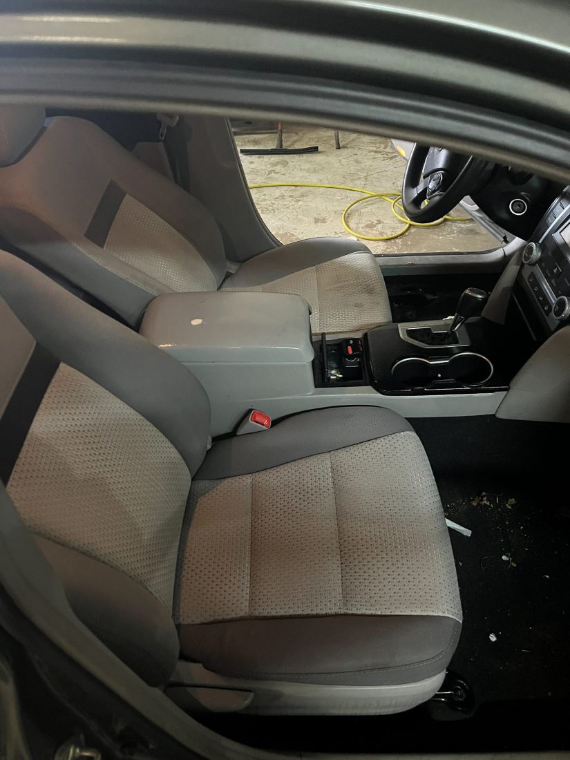 Interior detailing in Fargo