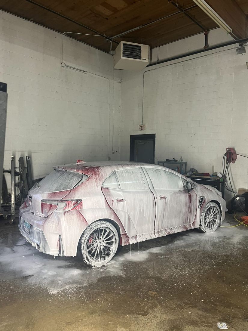 Foam Wash detailing in Fargo